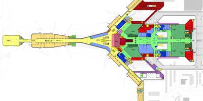 Карта на Шейх саад летище Кувейт