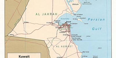 Карта на сафат Кувейт
